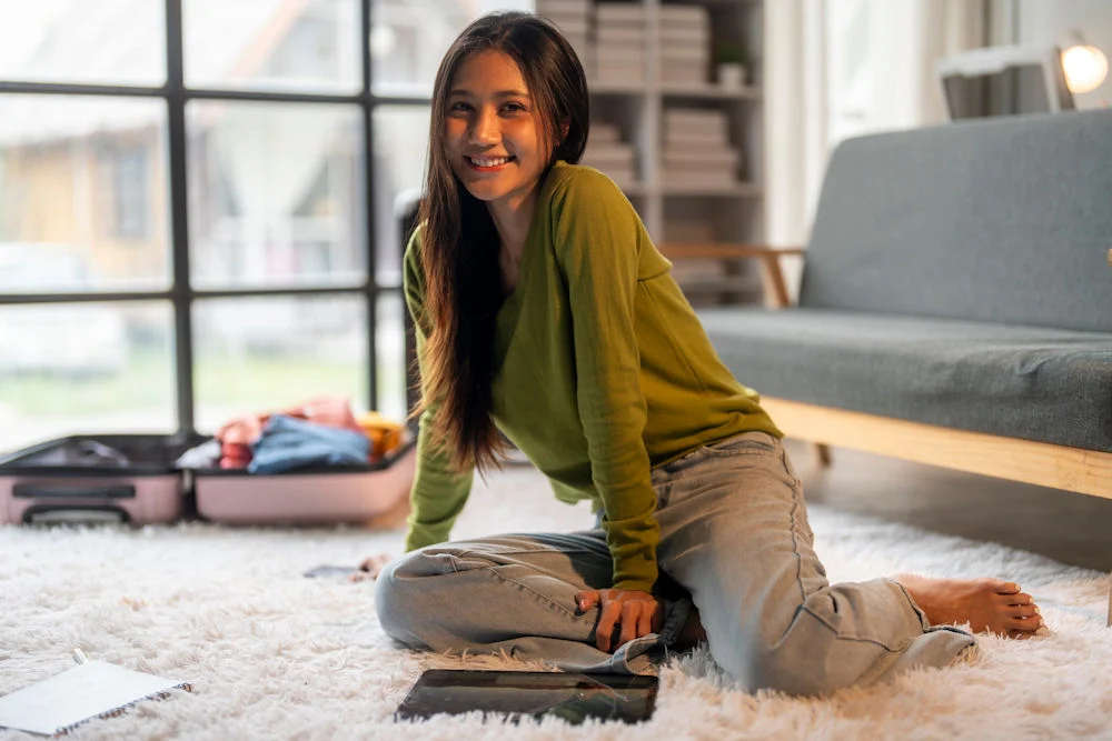 a-woman-packing-for-rehab