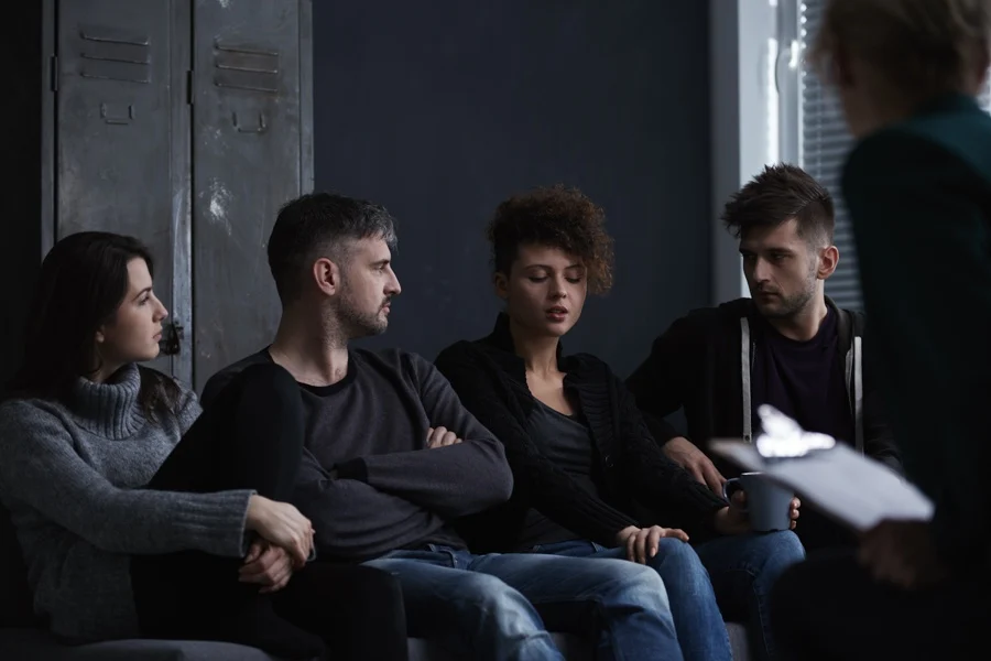 group of patients undergoing vyvanse addiction treatment washington