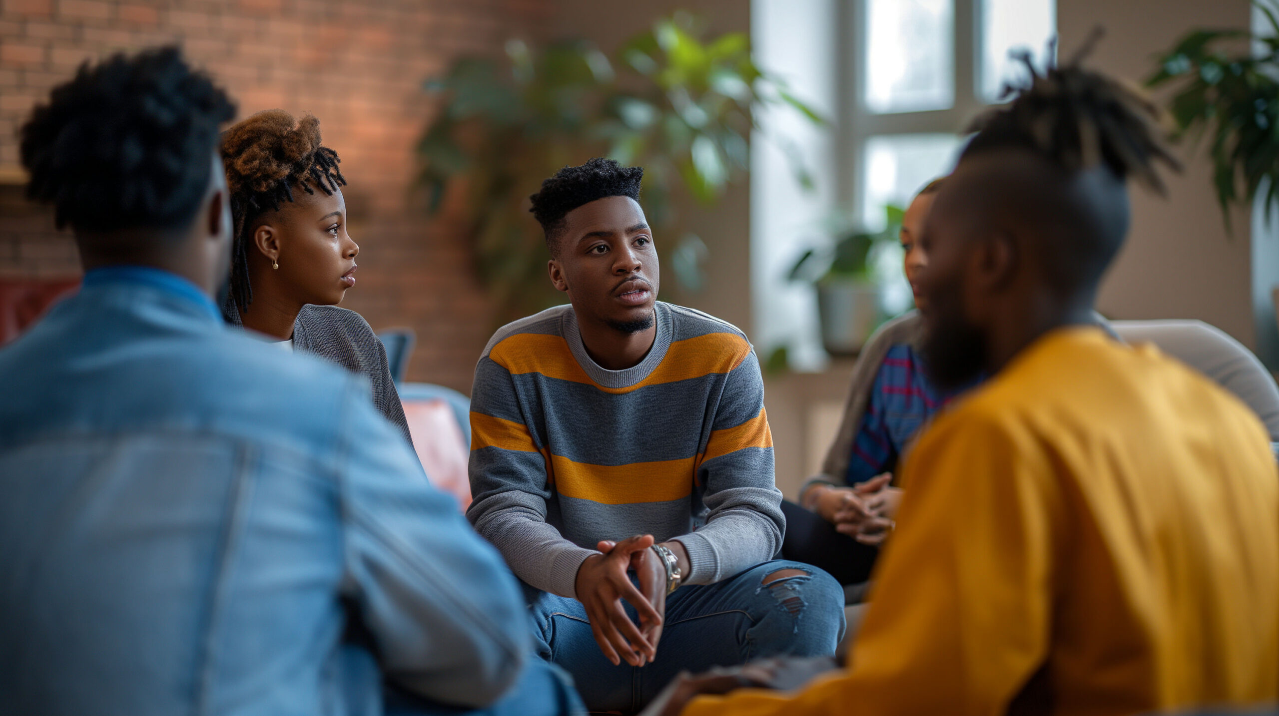 group therapy session for addiction and crisis intervention in Washington